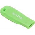 Флеш-накопитель USB  32GB  SanDisk  CZ50  Cruzer Blade  зелёный
